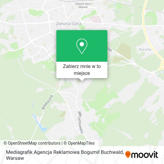 Mapa Mediagrafik Agencja Reklamowa Bogumił Buchwald