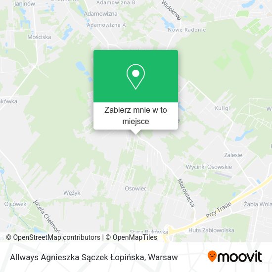 Mapa Allways Agnieszka Sączek Łopińska