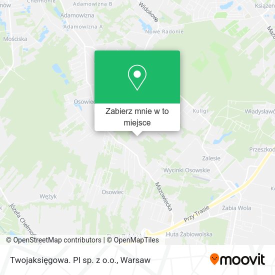 Mapa Twojaksięgowa. Pl sp. z o.o.