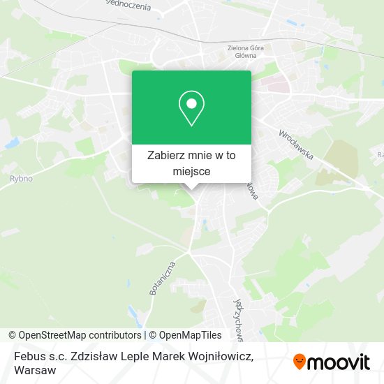 Mapa Febus s.c. Zdzisław Leple Marek Wojniłowicz