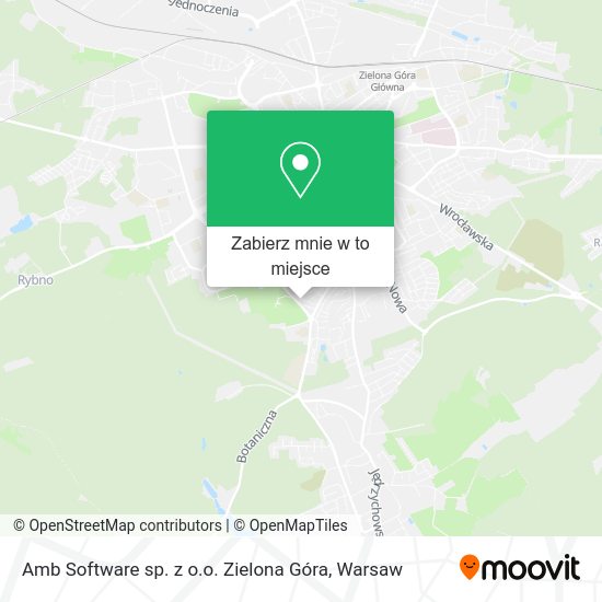 Mapa Amb Software sp. z o.o. Zielona Góra