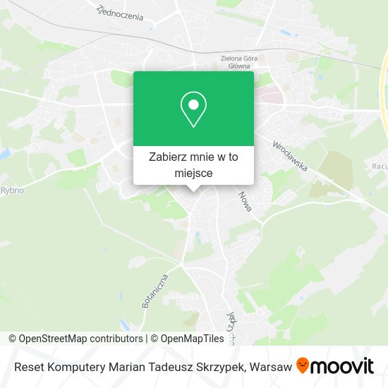 Mapa Reset Komputery Marian Tadeusz Skrzypek