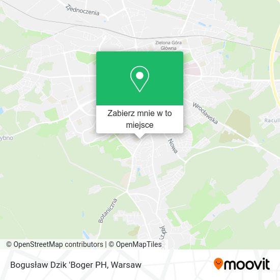 Mapa Bogusław Dzik 'Boger PH