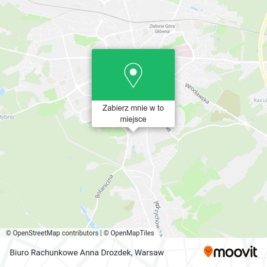 Mapa Biuro Rachunkowe Anna Drozdek