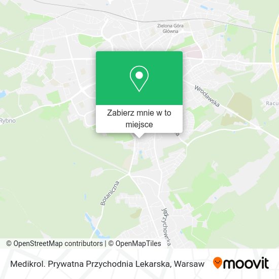 Mapa Medikrol. Prywatna Przychodnia Lekarska