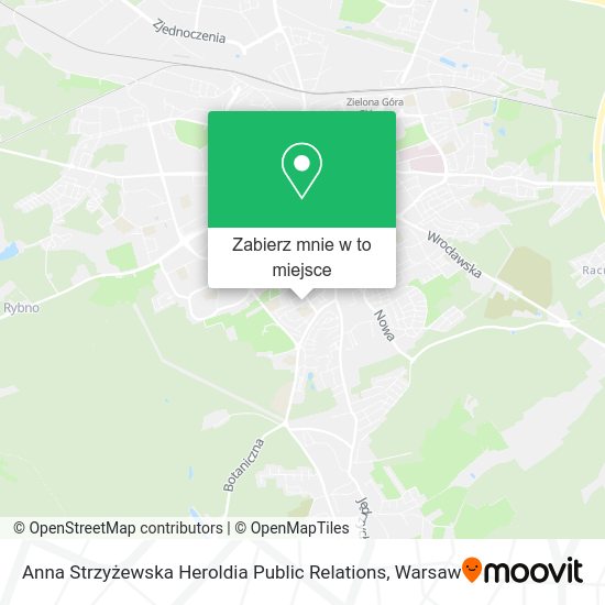 Mapa Anna Strzyżewska Heroldia Public Relations