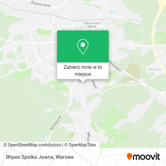 Mapa Bhpex Spolka Jawna