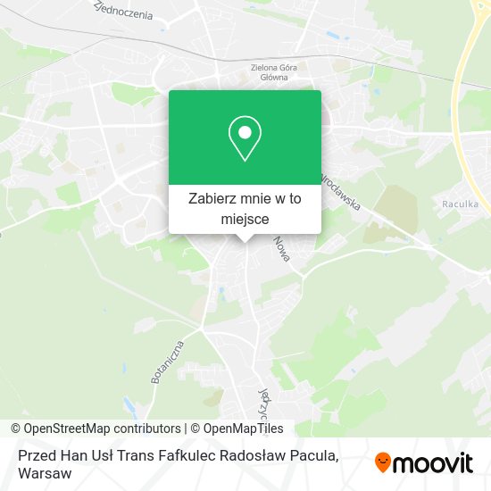 Mapa Przed Han Usł Trans Fafkulec Radosław Pacula