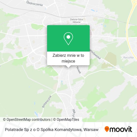 Mapa Polatrade Sp z o O Spółka Komandytowa