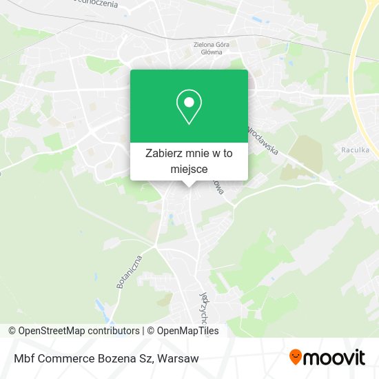 Mapa Mbf Commerce Bozena Sz