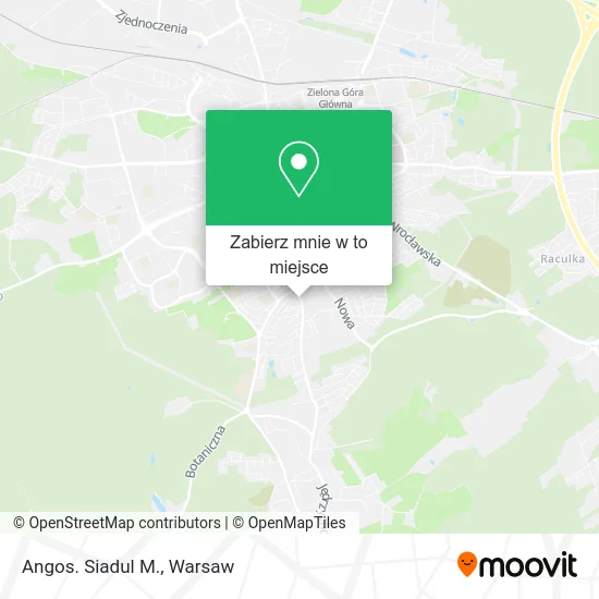 Mapa Angos. Siadul M.