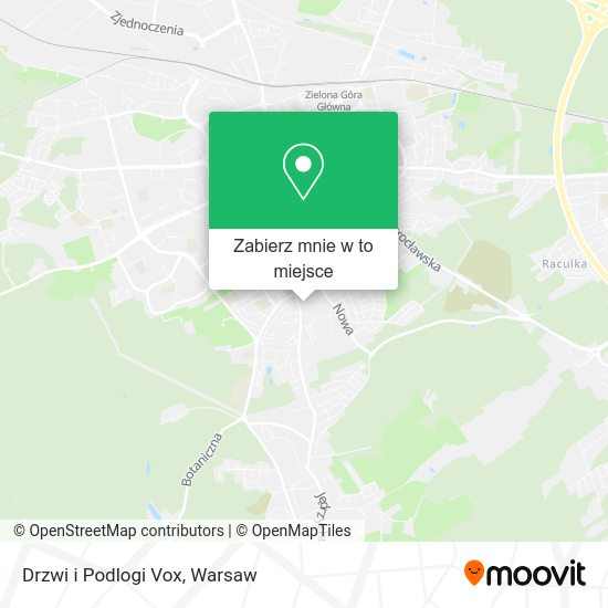 Mapa Drzwi i Podlogi Vox