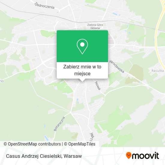 Mapa Casus Andrzej Ciesielski