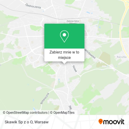 Mapa Skawik Sp z o O