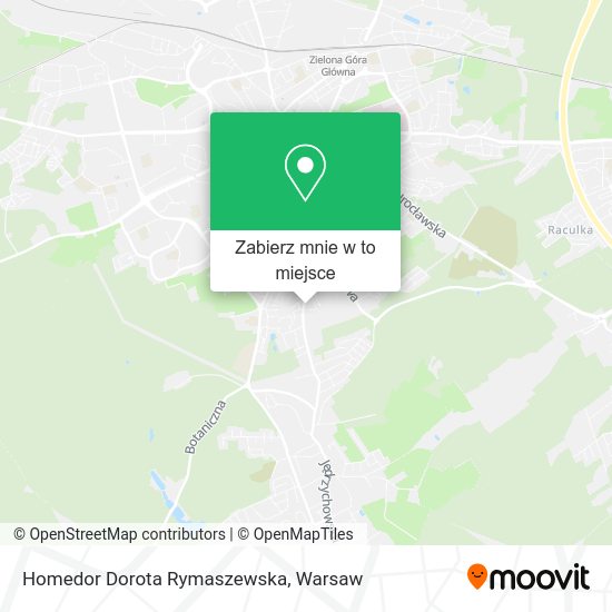 Mapa Homedor Dorota Rymaszewska