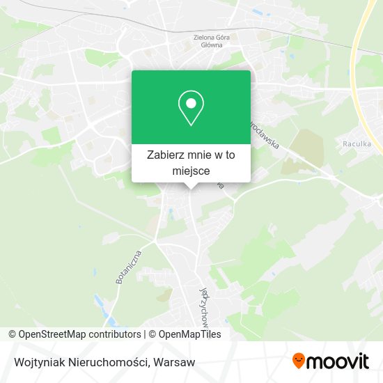 Mapa Wojtyniak Nieruchomości