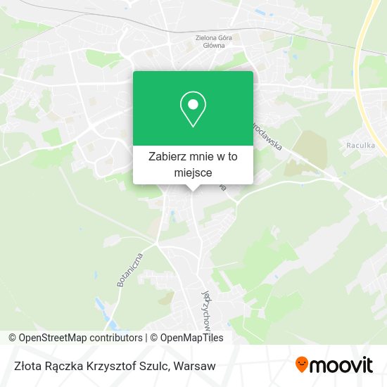 Mapa Złota Rączka Krzysztof Szulc