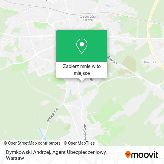 Mapa Dymkowski Andrzej, Agent Ubezpieczeniowy