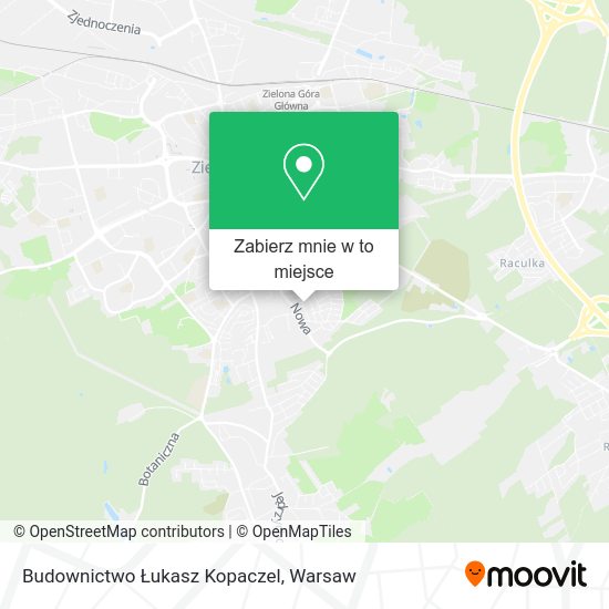 Mapa Budownictwo Łukasz Kopaczel