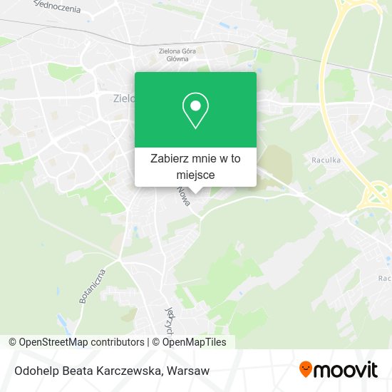 Mapa Odohelp Beata Karczewska