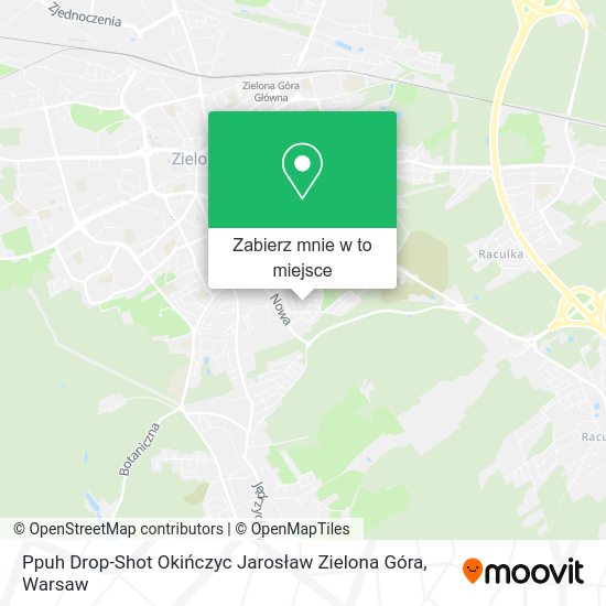 Mapa Ppuh Drop-Shot Okińczyc Jarosław Zielona Góra