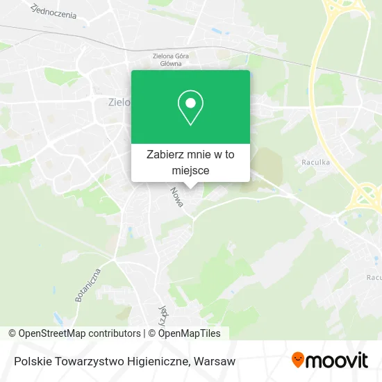 Mapa Polskie Towarzystwo Higieniczne