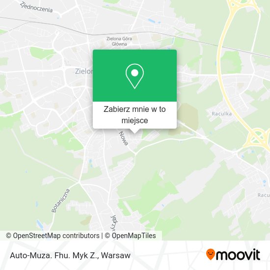 Mapa Auto-Muza. Fhu. Myk Z.