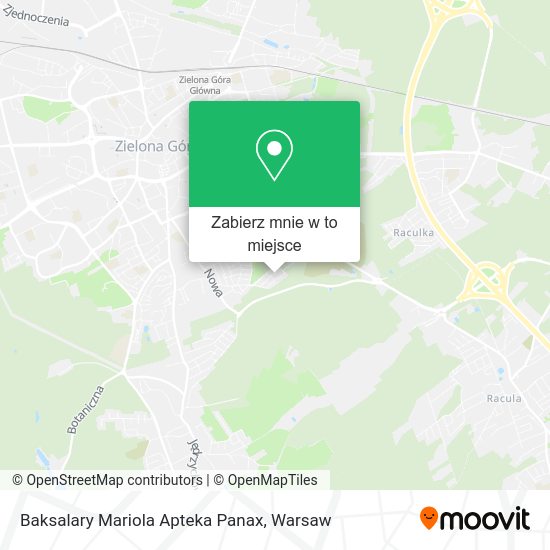 Mapa Baksalary Mariola Apteka Panax