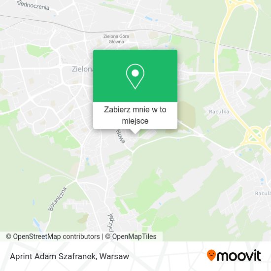 Mapa Aprint Adam Szafranek