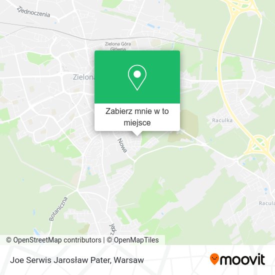 Mapa Joe Serwis Jarosław Pater