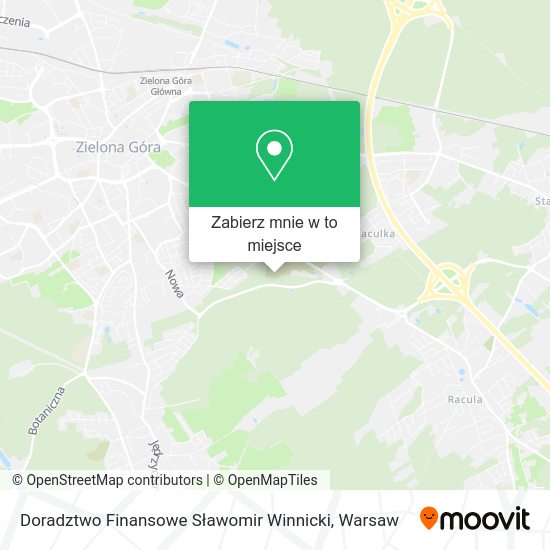 Mapa Doradztwo Finansowe Sławomir Winnicki