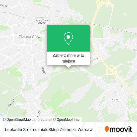 Mapa Leokadia Smereczniak Sklep Zielarski