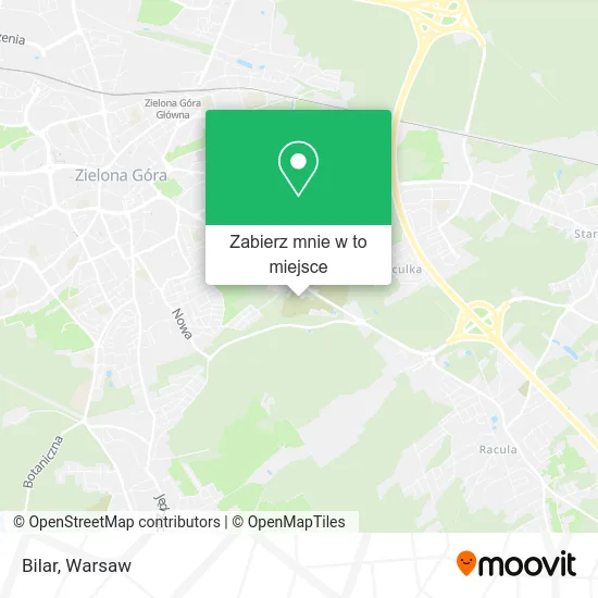 Mapa Bilar