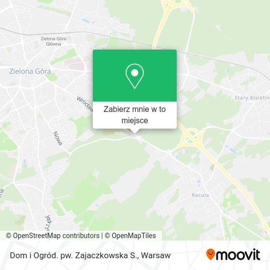 Mapa Dom i Ogród. pw. Zajaczkowska S.