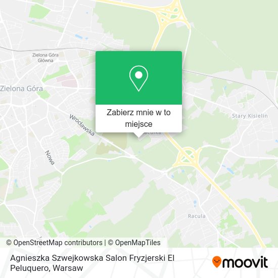 Mapa Agnieszka Szwejkowska Salon Fryzjerski El Peluquero