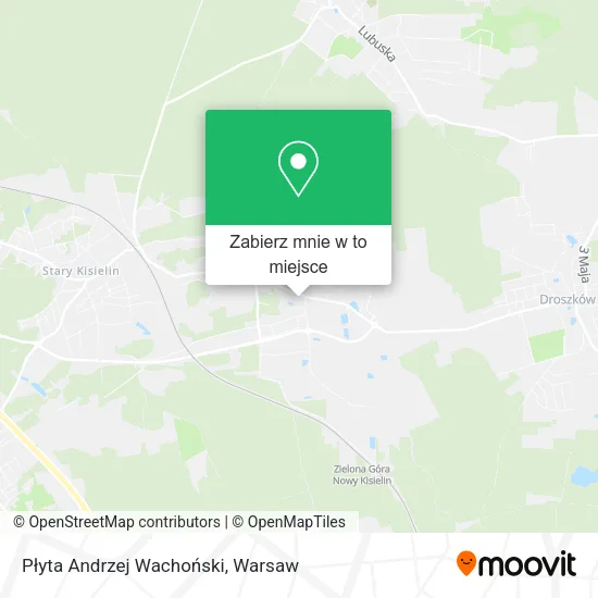 Mapa Płyta Andrzej Wachoński