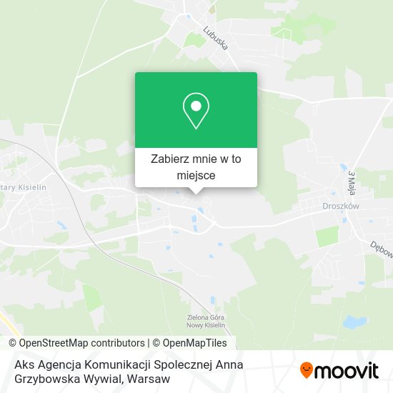 Mapa Aks Agencja Komunikacji Spolecznej Anna Grzybowska Wywial