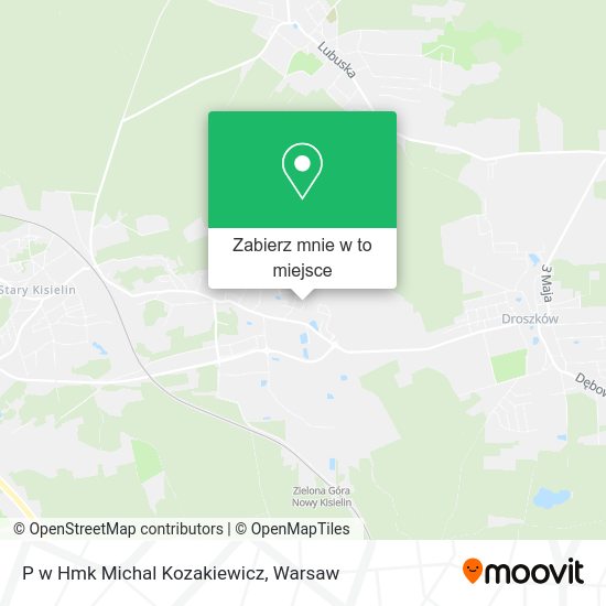 Mapa P w Hmk Michal Kozakiewicz