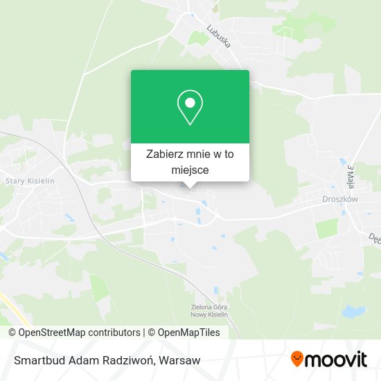 Mapa Smartbud Adam Radziwoń