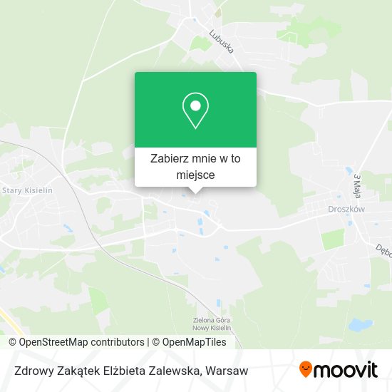 Mapa Zdrowy Zakątek Elżbieta Zalewska