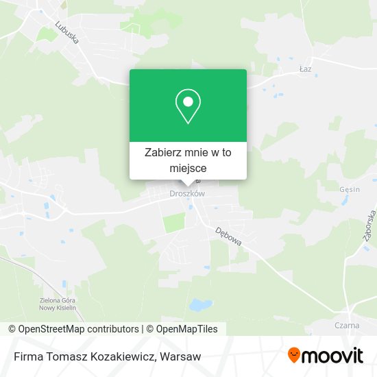 Mapa Firma Tomasz Kozakiewicz