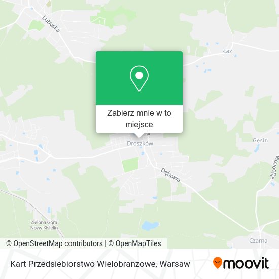 Mapa Kart Przedsiebiorstwo Wielobranzowe