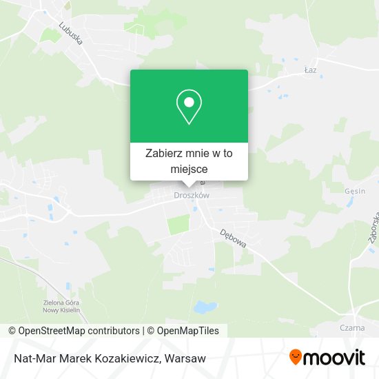 Mapa Nat-Mar Marek Kozakiewicz