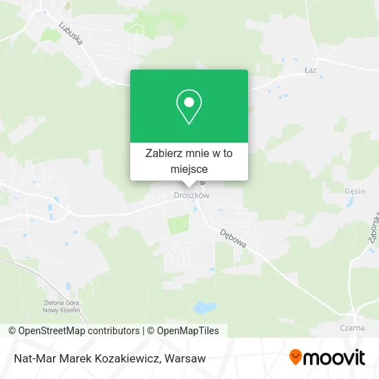 Mapa Nat-Mar Marek Kozakiewicz