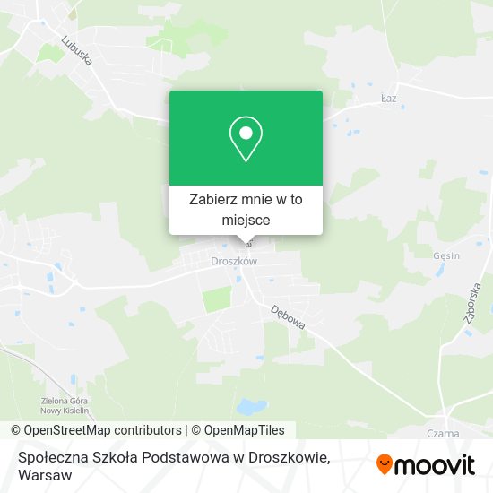 Mapa Społeczna Szkoła Podstawowa w Droszkowie