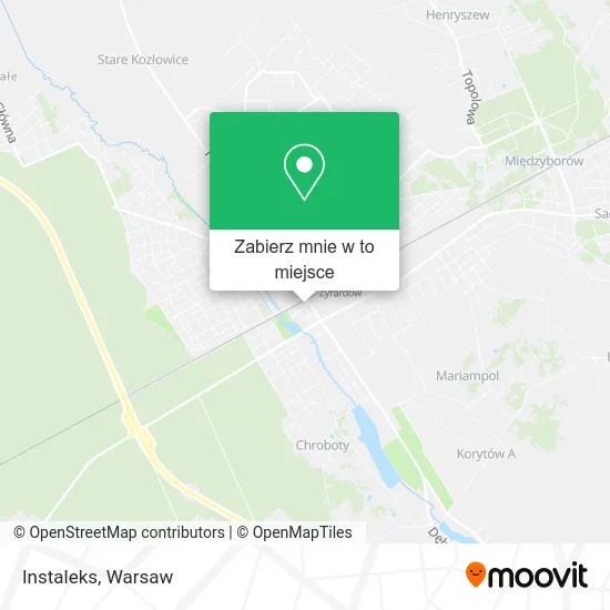 Mapa Instaleks