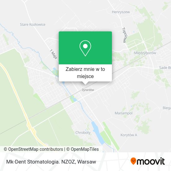 Mapa Mk-Dent Stomatologia. NZOZ