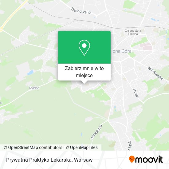 Mapa Prywatna Praktyka Lekarska