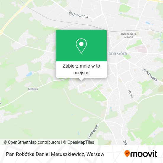 Mapa Pan Robótka Daniel Matuszkiewicz