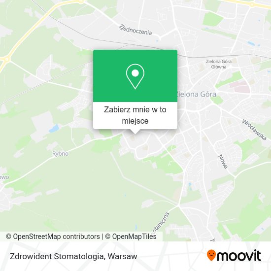 Mapa Zdrowident Stomatologia